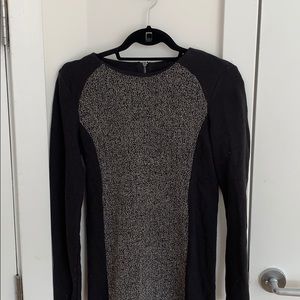 Lou & Grey black and grey dress